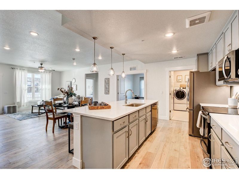 Furnished interior view inside a new home in , Loveland (Image 14).