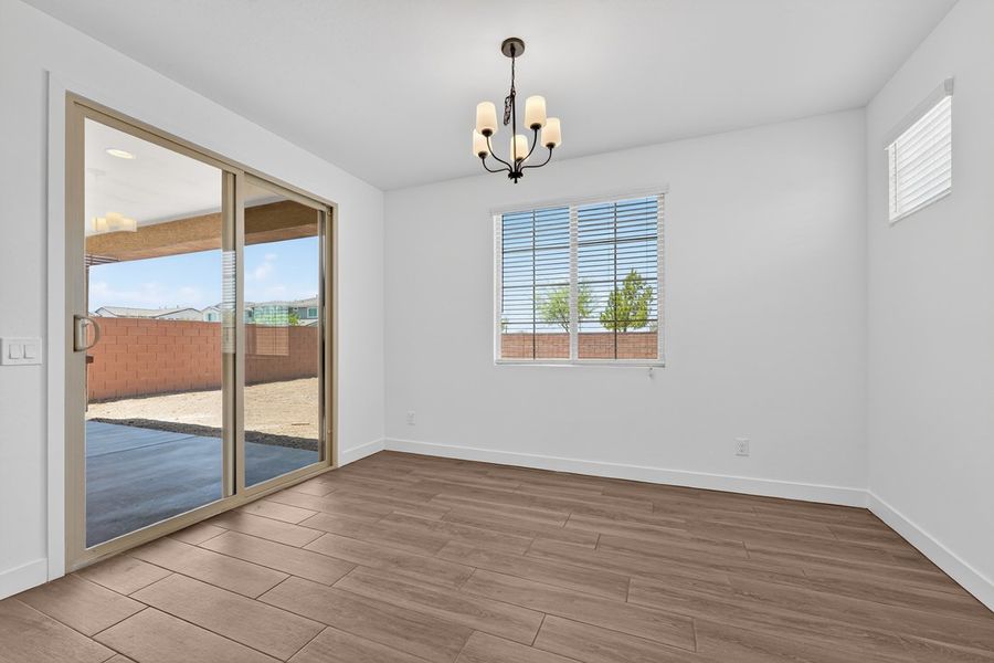 Spacious, unfurnished interior of a new home in La Mira, Mesa (Image 13). Spacious, unfurnished interior of a new home in La Mira, Mesa (Image 13).