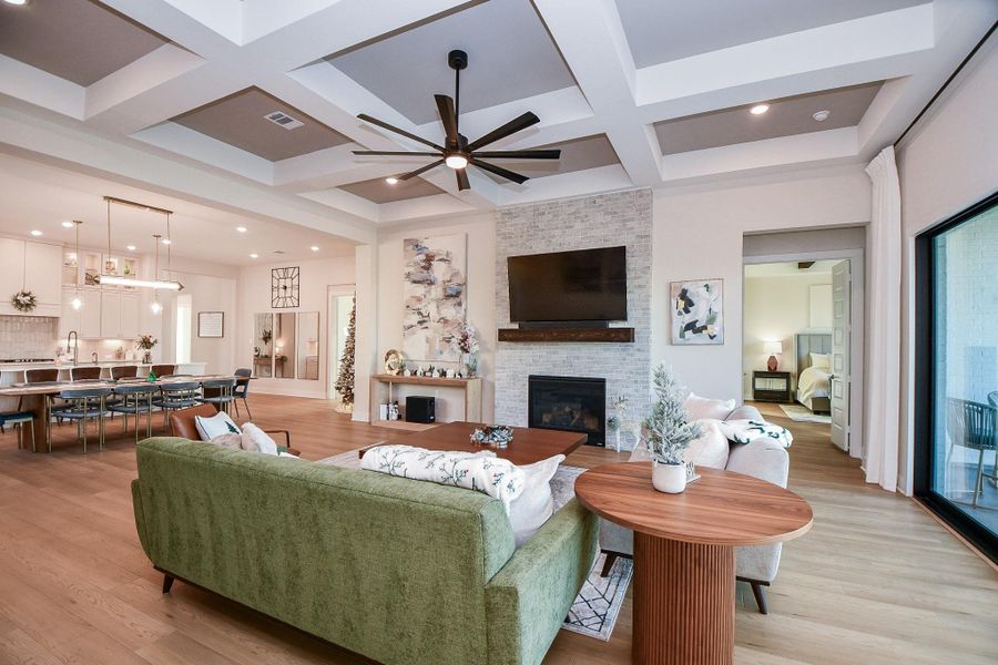 Furnished interior view inside a new home in , Cypress (Image 7). Furnished interior view inside a new home in , Cypress (Image 7).