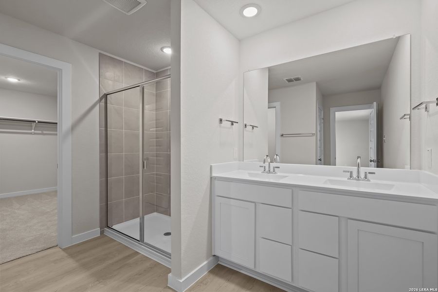 Furnished interior view inside a new home in Applewhite Meadows, San Antonio (Image 10).