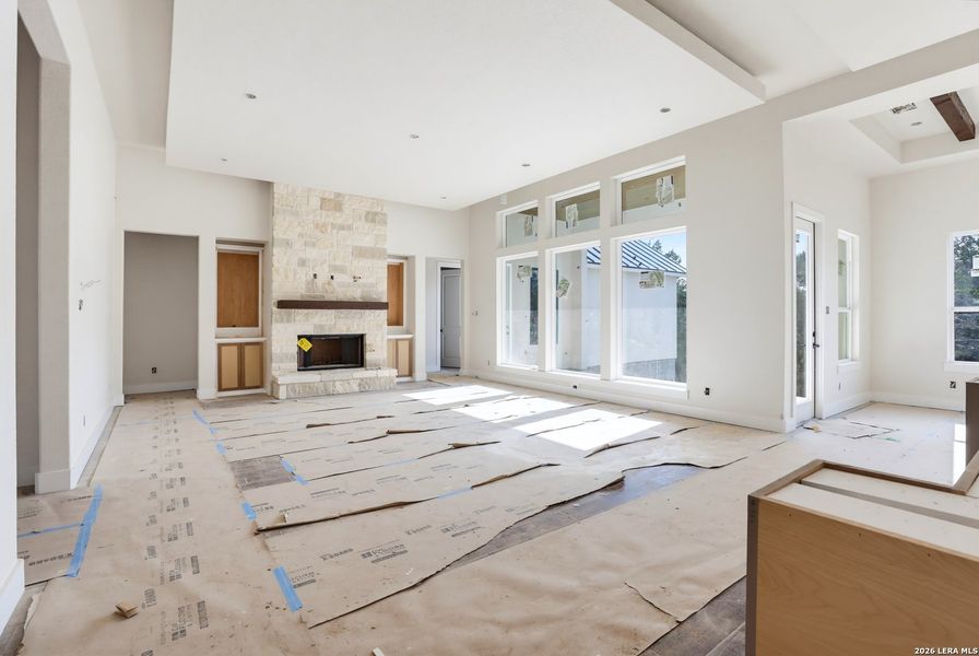 In-progress construction of a new home in , New Braunfels, TX (Image 22).