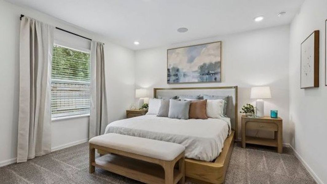 Furnished interior view inside a new home in Coastal Communities, Edgewater (Image 4).