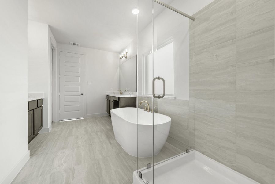 Furnished interior view inside a new home in COLTON®, Montgomery (Image 10). Furnished interior view inside a new home in COLTON®, Montgomery (Image 10).