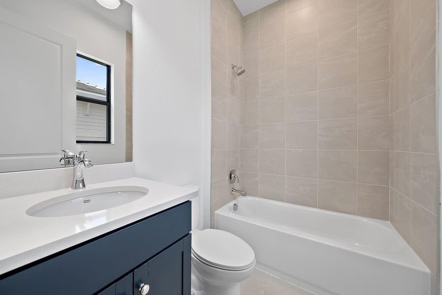 Furnished interior view inside a new home in , Palm Beach Gardens (Image 8).