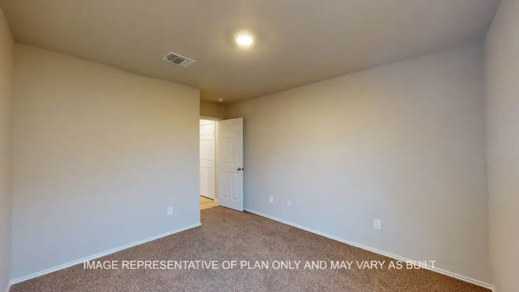 Representative unfurnished interior of a home built from the Texas Cali by D.R. Horton in Wildwood Estates, Nolanville (Image 29).