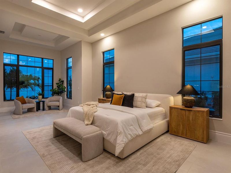 Furnished interior view inside a new home in , Sarasota (Image 50).