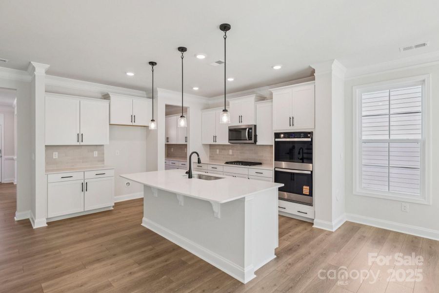 Furnished interior view inside a new home in Falls Cove, Troutman (Image 12).