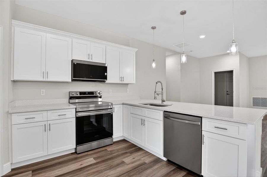 Furnished interior view inside a new home in , Citrus Springs (Image 3).
