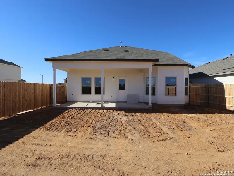 Exterior details and patio area of a home in Agave, San Antonio (Image 3). Exterior details and patio area of a home in Agave, San Antonio (Image 3).