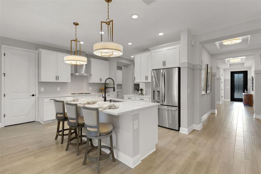 Furnished interior view inside a new home in , Bradenton (Image 35).