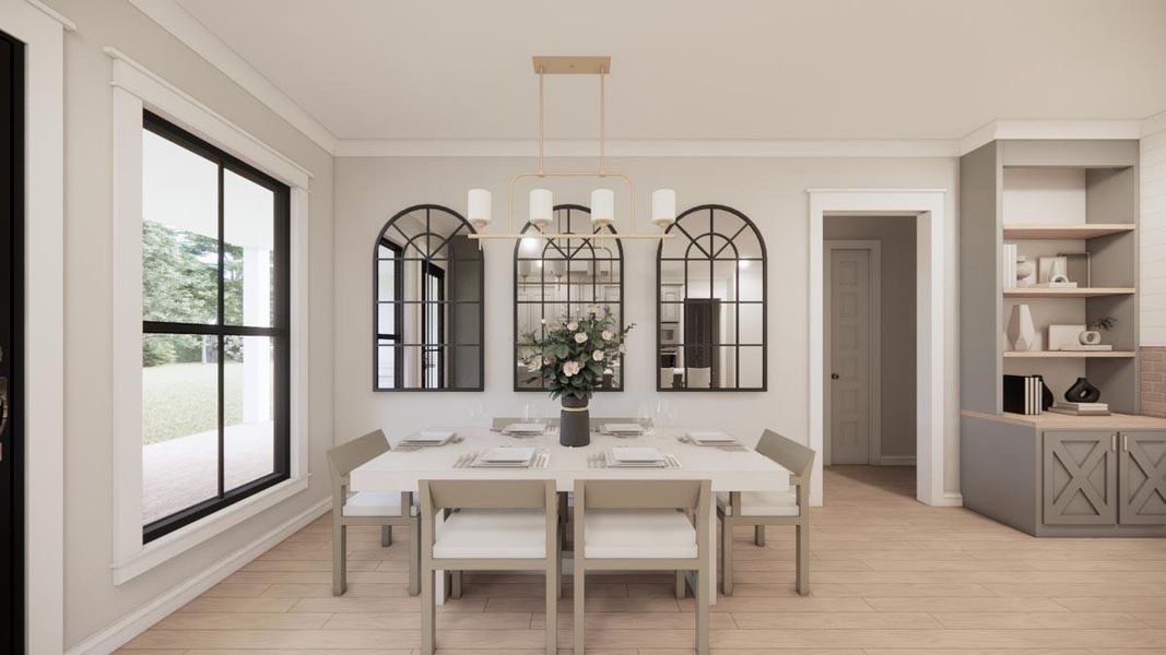 Furnished interior view inside a new home in , Sealy (Image 8). Furnished interior view inside a new home in , Sealy (Image 8).