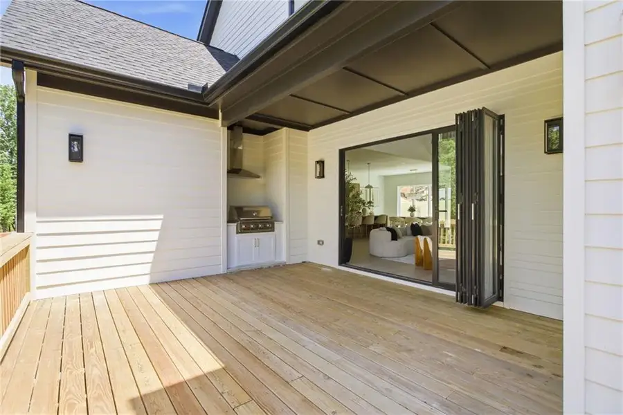 Exterior details and patio area of a home in , Powder Springs (Image 3).