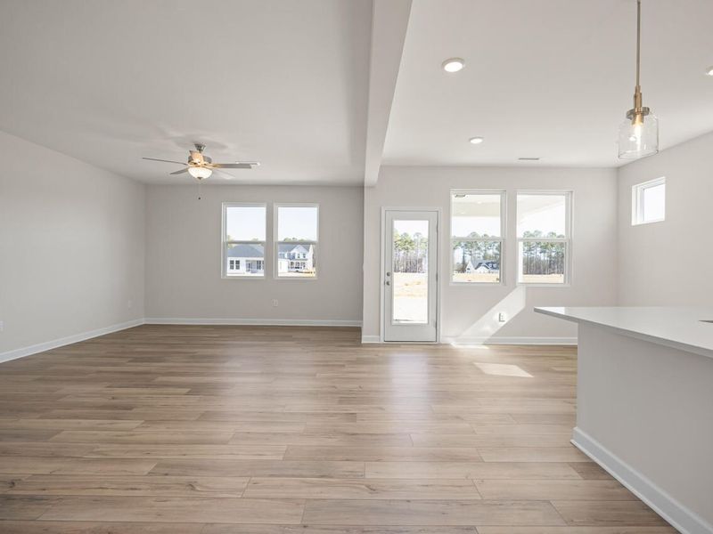 Spacious, unfurnished interior of a new home in Retreat at North Main, Lillington (Image 13).