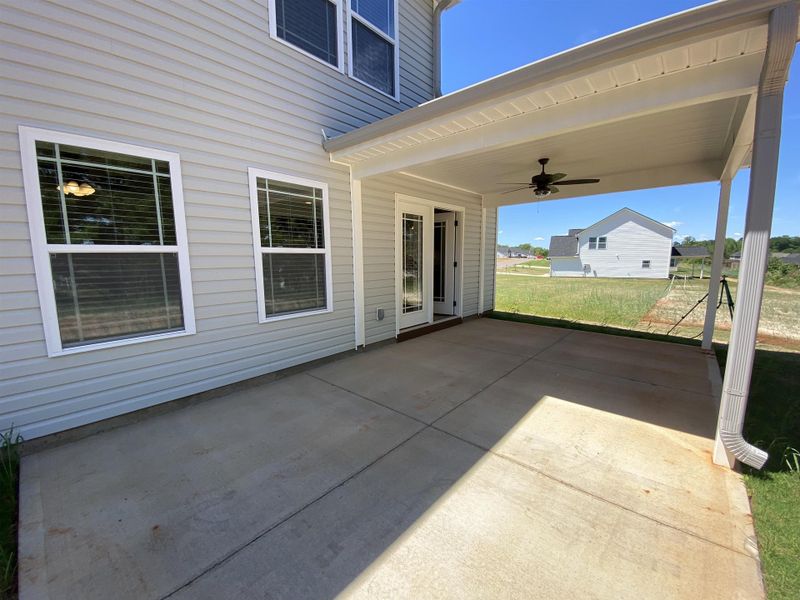 Exterior details and patio area of a home in Ballentine Ridge, Lyman (Image 20). Exterior details and patio area of a home in Ballentine Ridge, Lyman (Image 20).
