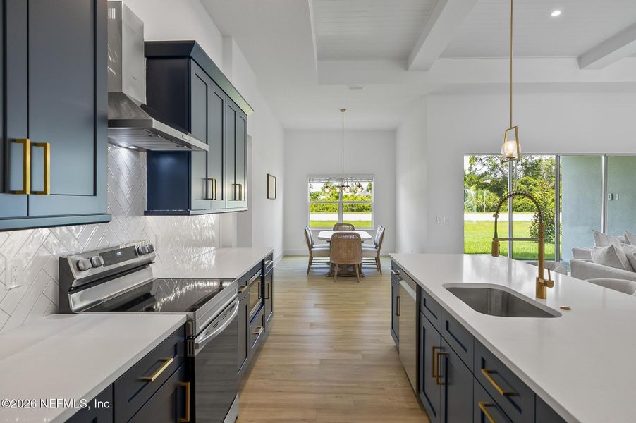 Furnished interior view inside a new home in , Palm Coast (Image 8).