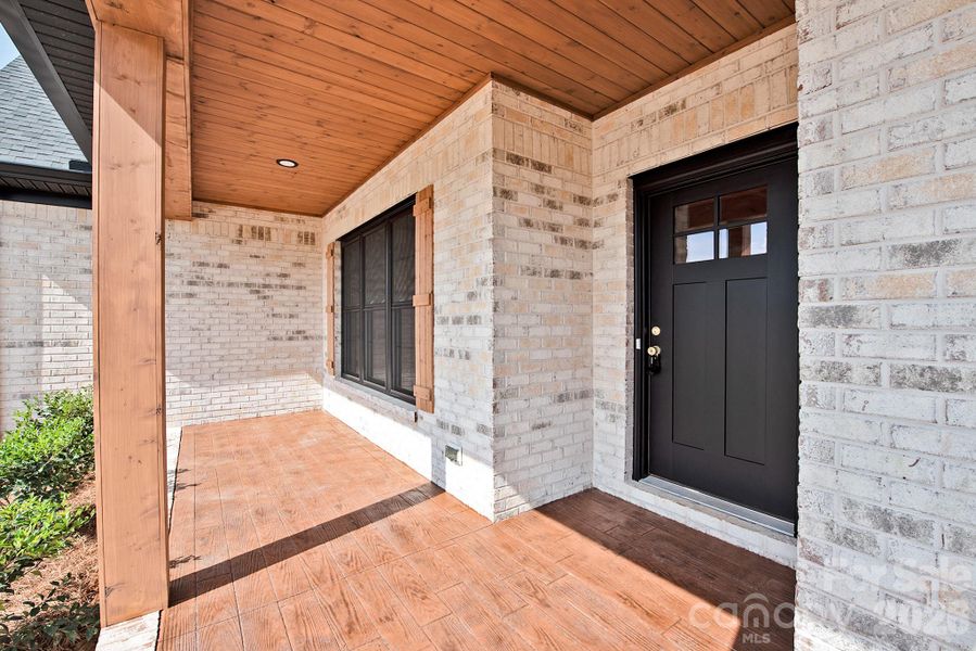Exterior details and patio area of a home in , China Grove (Image 3).