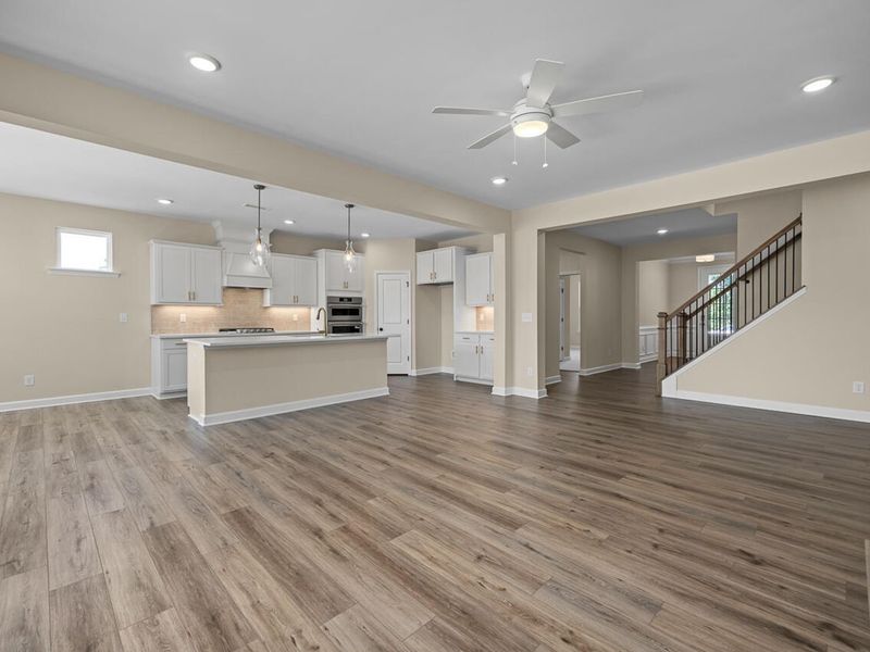 Spacious, unfurnished interior of a new home in Tobacco Road, Angier (Image 19).