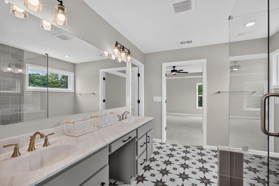 Furnished interior view inside a new home in Pickens Bluff, Hiram (Image 13).