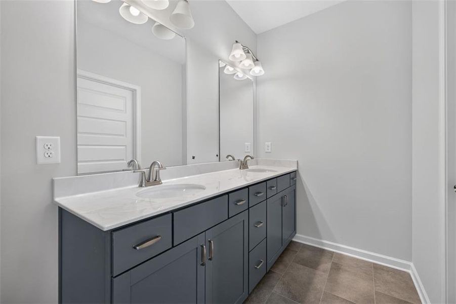 Furnished interior view inside a new home in Summerfield Place, Carrollton (Image 5).