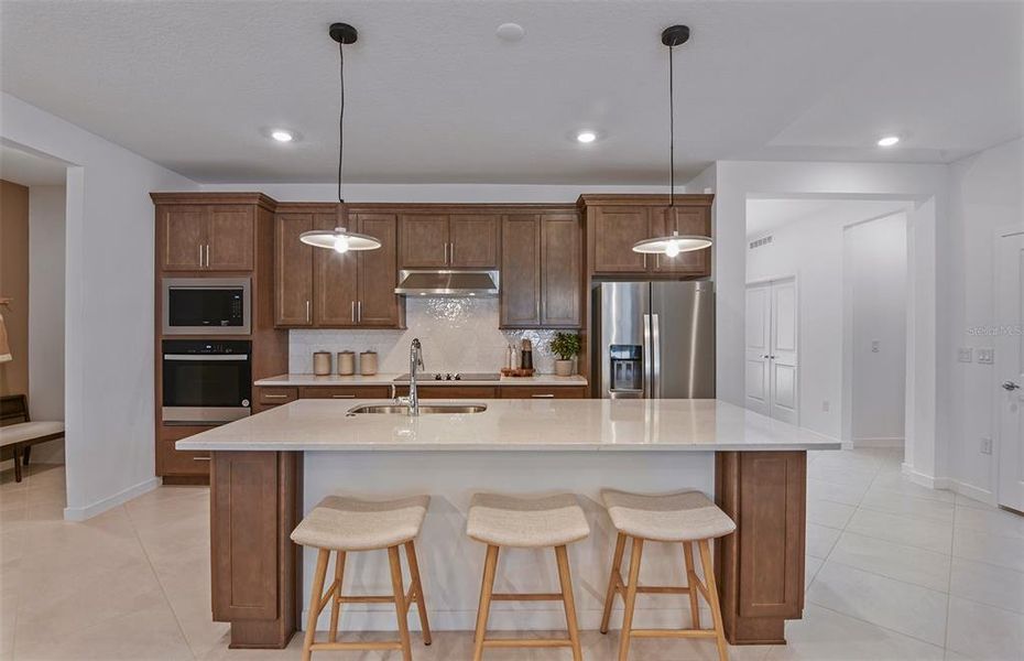 Furnished interior view inside a new home in , Ocala (Image 8).