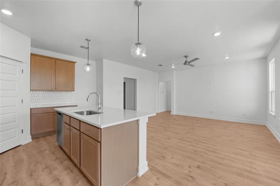 Please Note: These interior photos are not of the actual home but are of a completed one with a similar floor plan. Finishes, features, and layouts may vary.