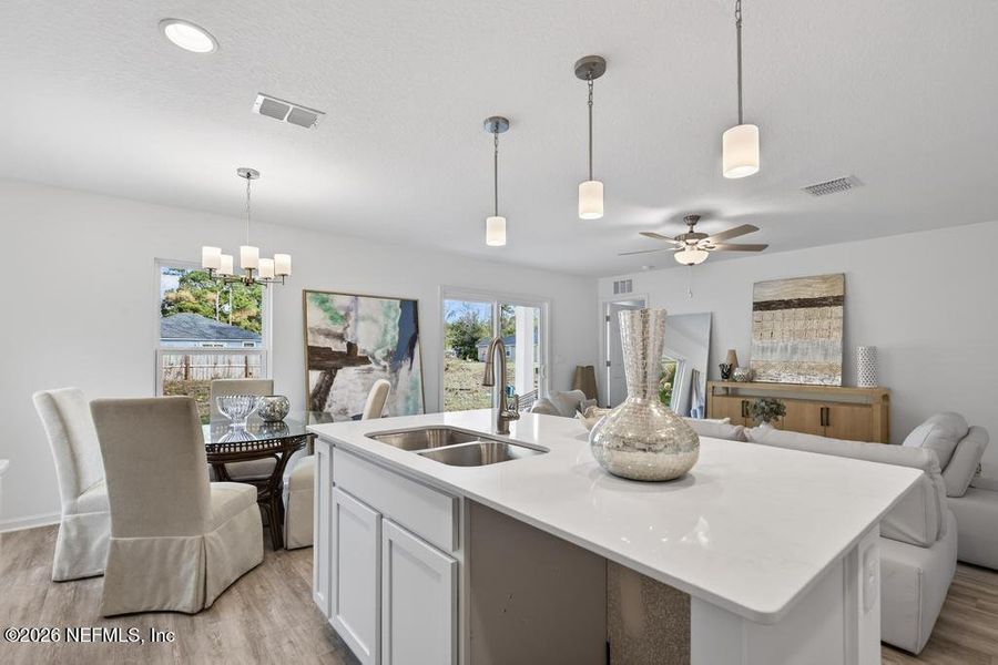 Furnished interior view inside a new home in , Jacksonville (Image 39).