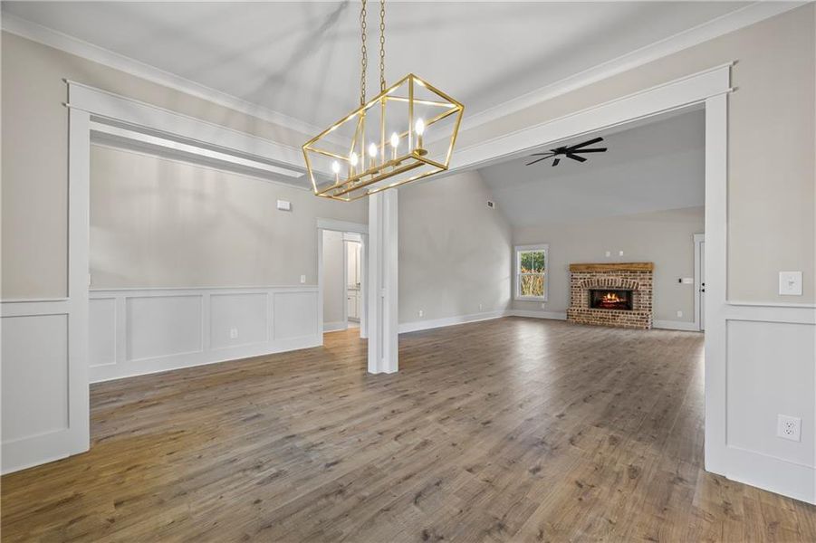 Spacious, unfurnished interior of a new home in , Monroe (Image 44).