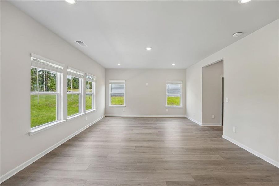 Spacious, unfurnished interior of a new home in Northwoods at Mirror Lake, Villa Rica (Image 47).