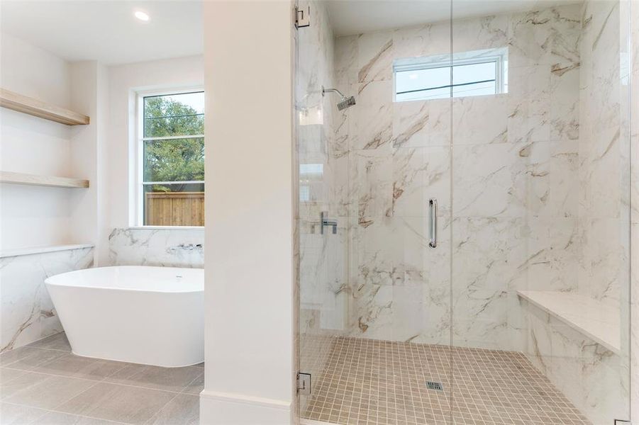 Furnished interior view inside a new home in , Fort Worth (Image 8).