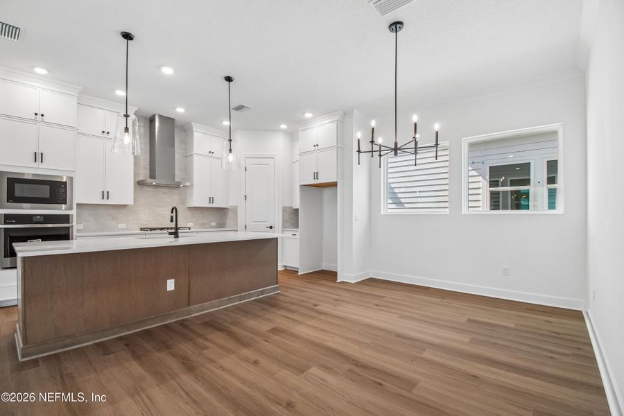 Furnished interior view inside a new home in Seven Pines 40' Front Entry, Jacksonville (Image 13).