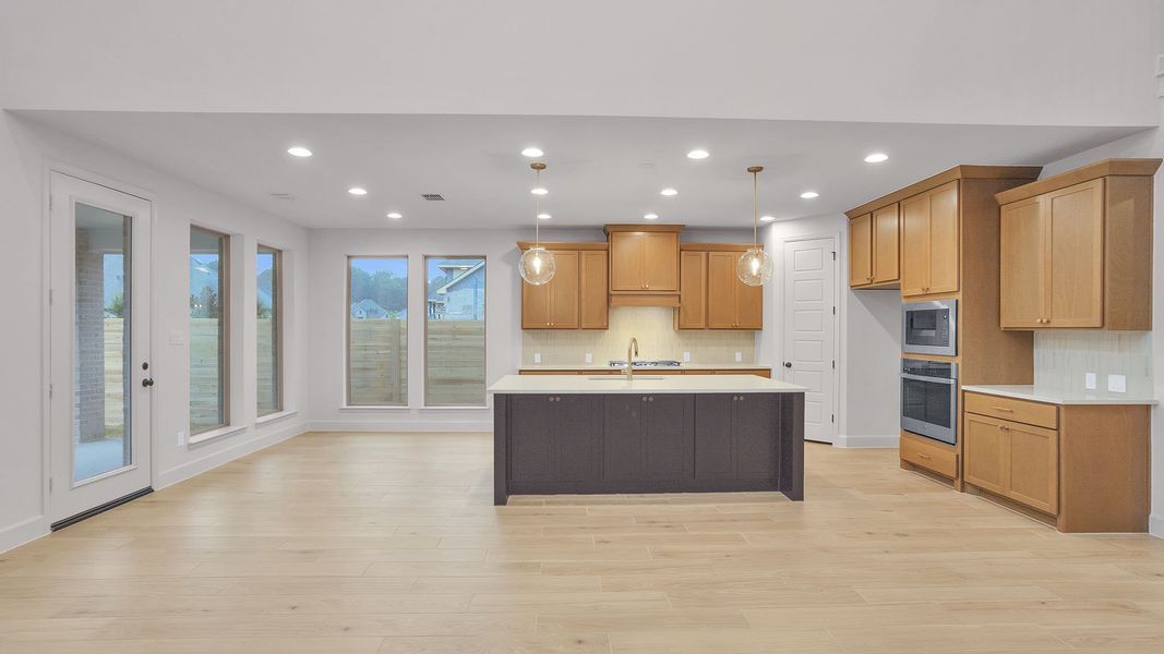 Furnished interior view inside a new home in Two Step Farm, Montgomery (Image 11).