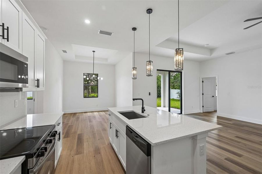 Furnished interior view inside a new home in , North Port (Image 10).