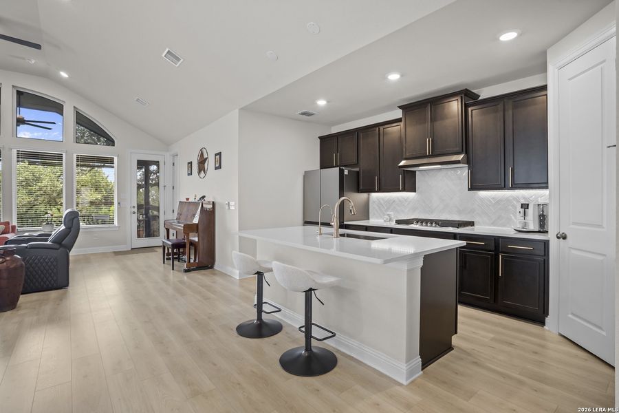 Furnished interior view inside a new home in , San Marcos (Image 8).