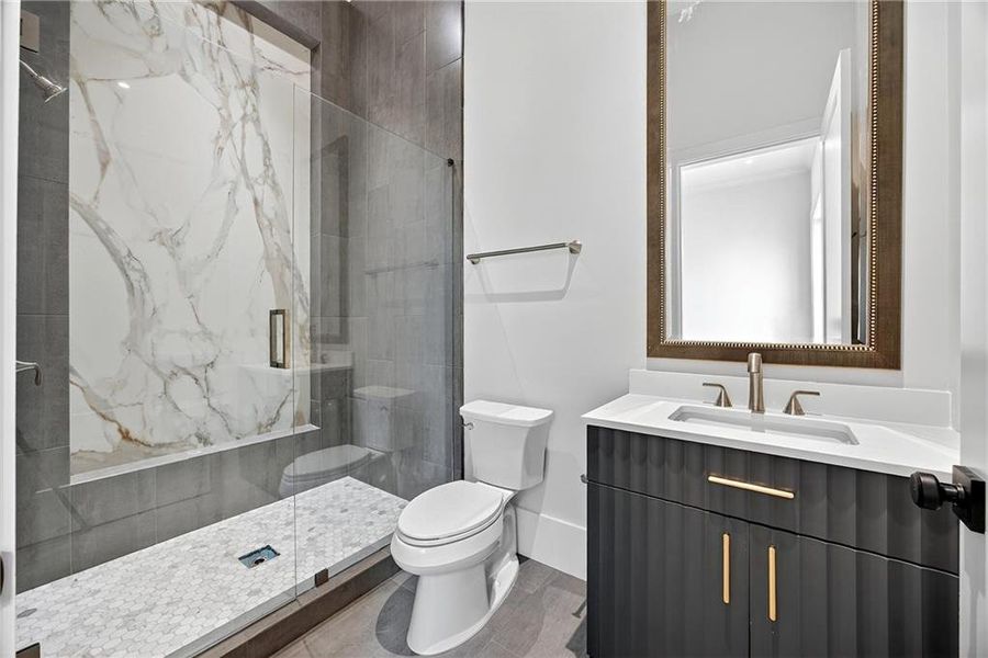 Furnished interior view inside a new home in , Atlanta (Image 3).