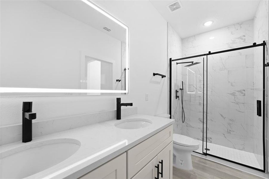 Furnished interior view inside a new home in , North Port (Image 7).