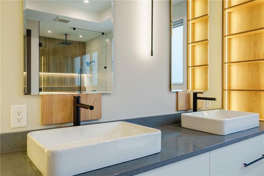 Furnished interior view inside a new home in , Sugar Hill (Image 28).