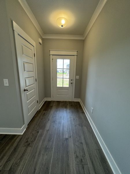 Foyer. 
*Photo is from a previous listing displaying the completed floor plan some options and selections may vary from actual home.