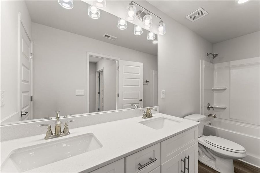 Furnished interior view inside a new home in Magnolia Villas, Cornelia (Image 11).