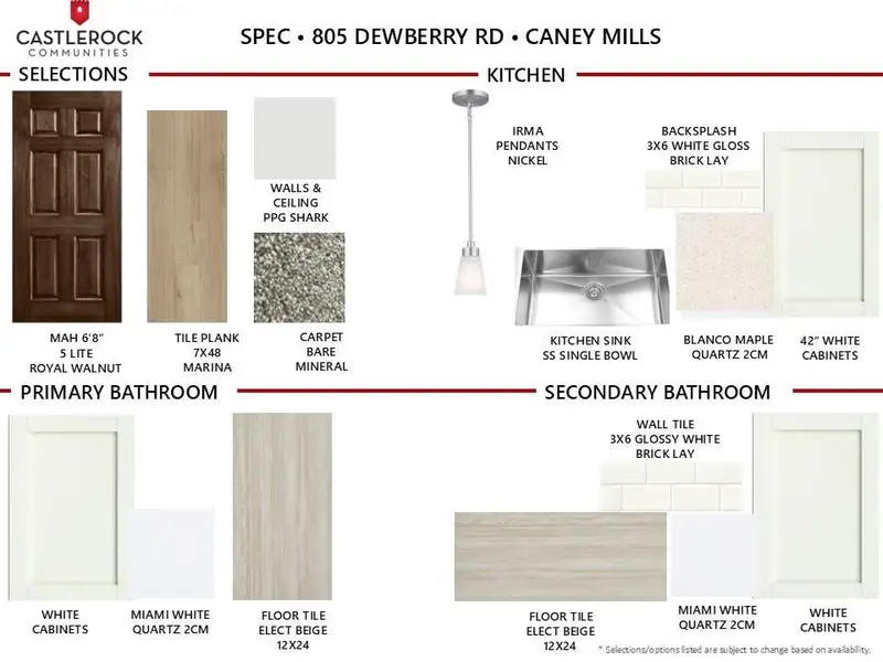 Sample of building materials used in homes in Trails at Woodhaven Lakes, La Marque (Image 22). Sample of building materials used in homes in Trails at Woodhaven Lakes, La Marque (Image 22).