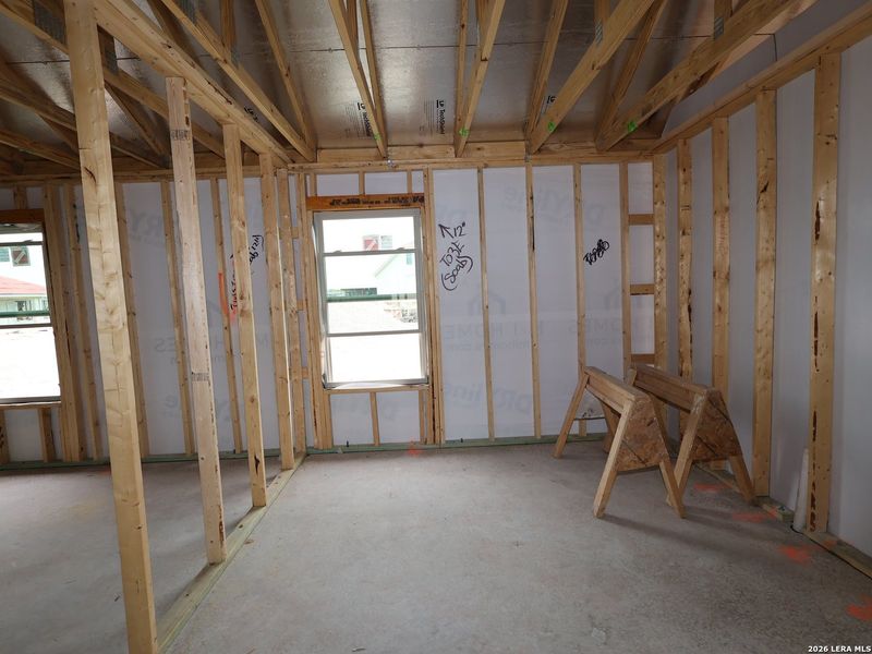 In-progress construction of a new home in Verano Farms, San Antonio, TX (Image 21).