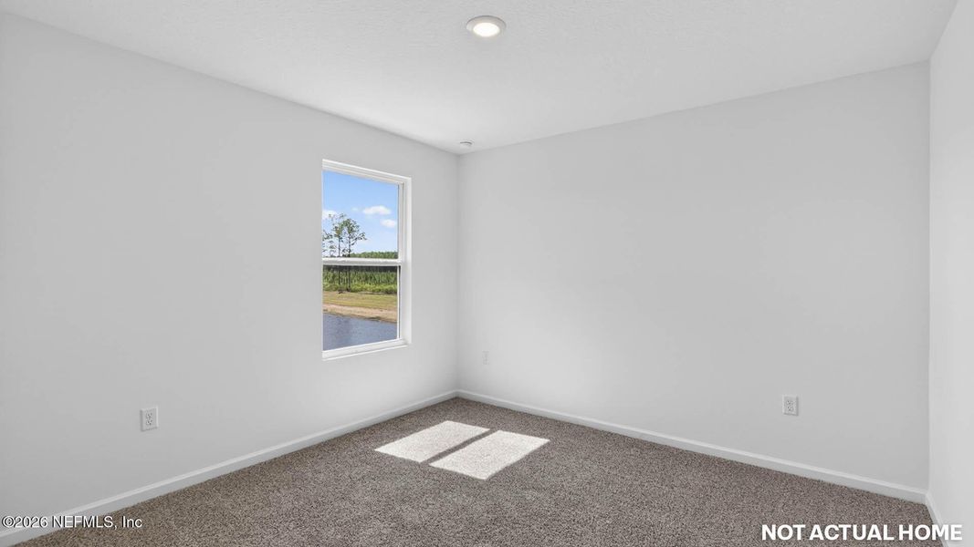 Spacious, unfurnished interior of a new home in The Arbors, Jacksonville (Image 28).
