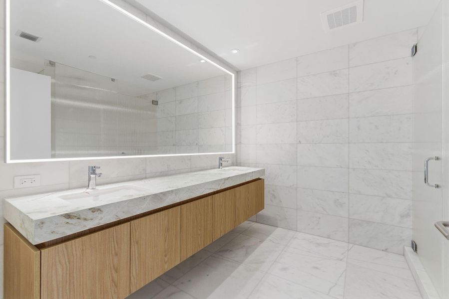 Furnished interior view inside a new home in , Miami Beach (Image 33).