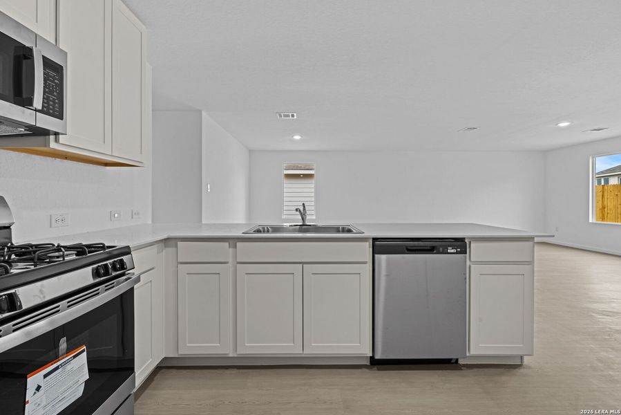 Furnished interior view inside a new home in Voss Farms, New Braunfels (Image 7). Furnished interior view inside a new home in Voss Farms, New Braunfels (Image 7).