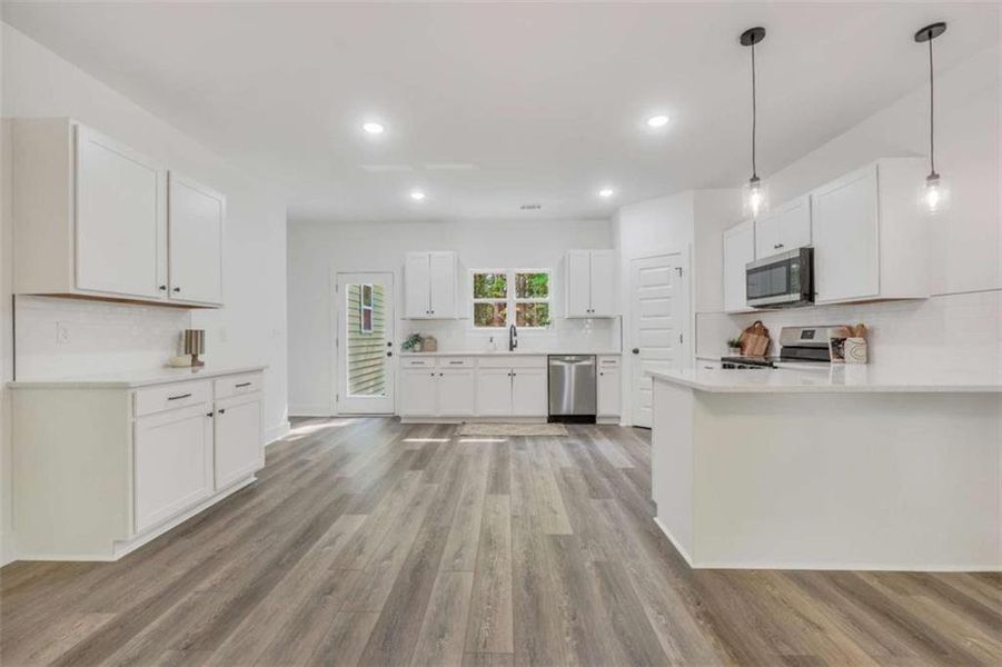 Furnished interior view inside a new home in , Covington (Image 5).