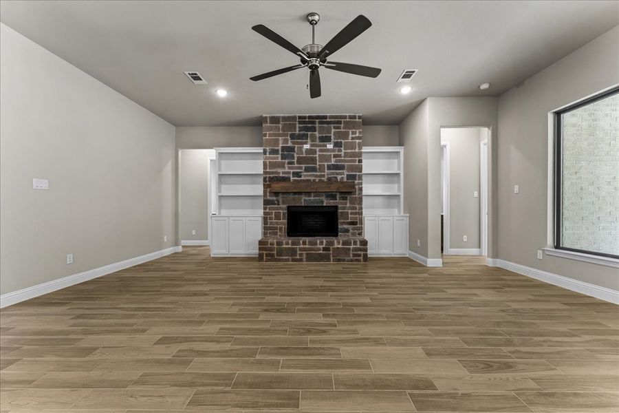 Doug PArr Homes | Hunter Plan - Living Area Doug PArr Homes | Hunter Plan - Living Area
