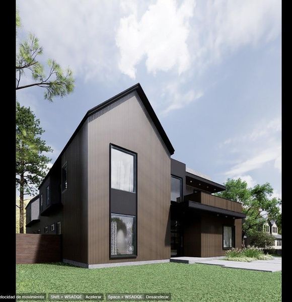 Front exterior of a new home in , Houston, TX, highlighting curb appeal (Image 20).