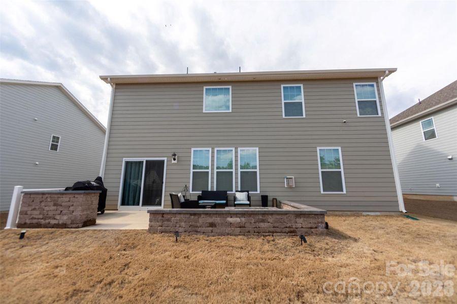 Situated on a generous lot.