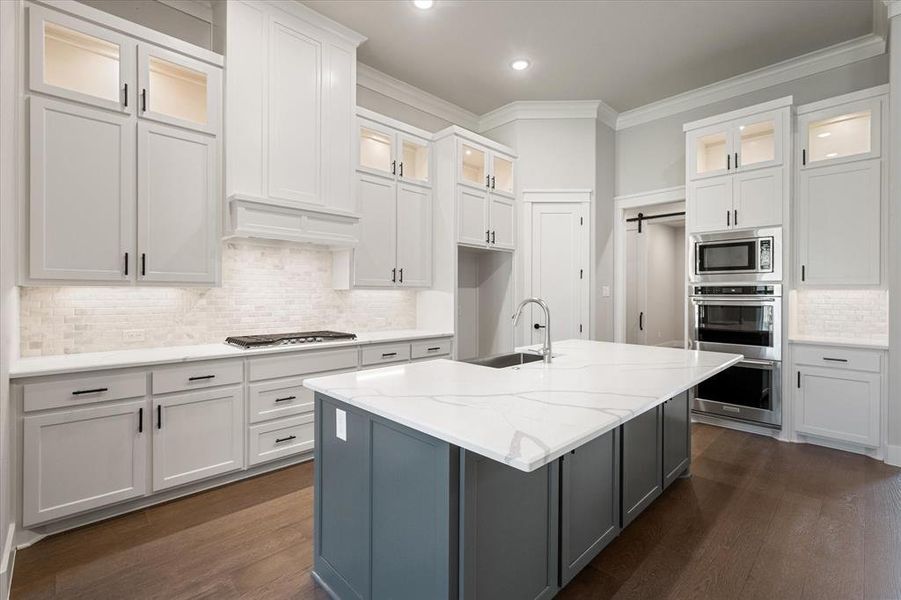 Furnished interior view inside a new home in , Arlington (Image 7).