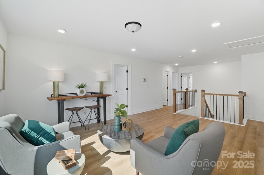 Furnished interior view inside a new home in Summerlin, Mooresville (Image 33). Furnished interior view inside a new home in Summerlin, Mooresville (Image 33).