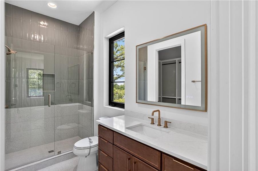 Furnished interior view inside a new home in , Alpharetta (Image 18).
